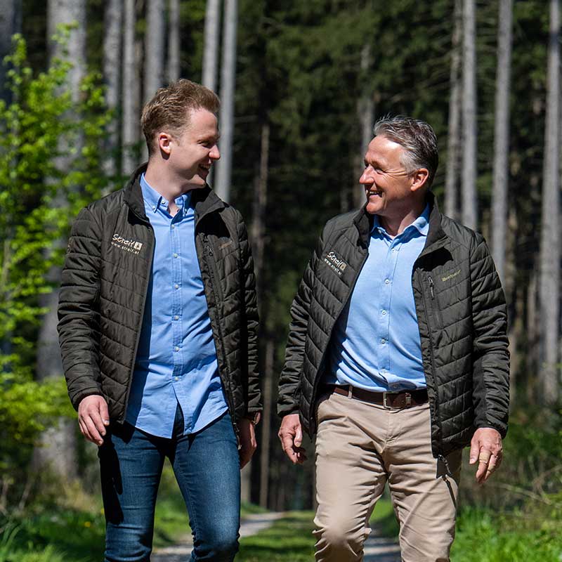 Anton Streif jun. und Anton Streif sen.